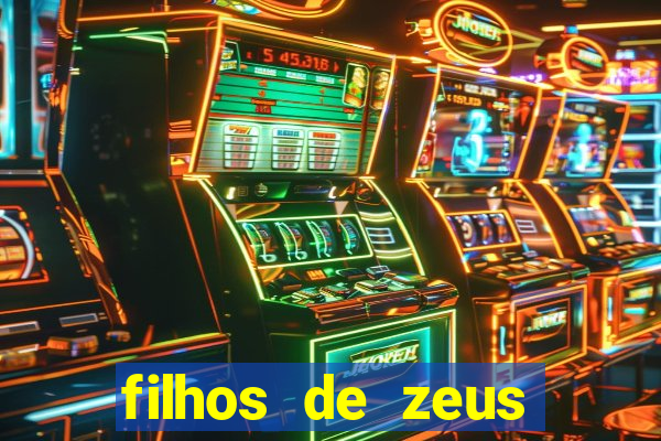 filhos de zeus mitologia grega